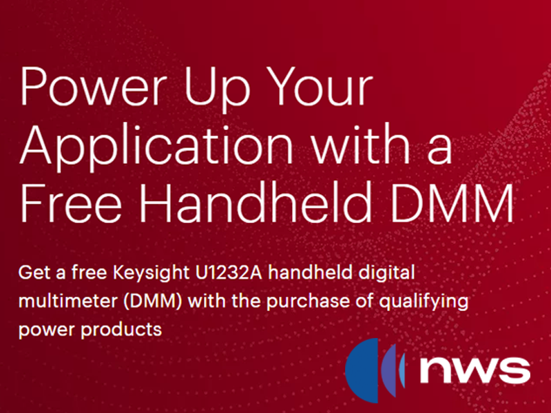 Power Up Your Application with a Free Handheld DMM